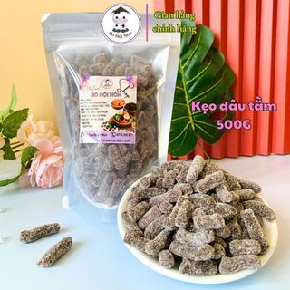 500Gr Kẹo Dâu Tằm Đà Lạt Bò Đội Nón