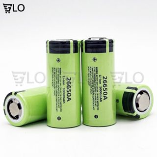 1 Viên Pin Sạc 26650 3.7v Dung Lượng Thực 5000mAh Dòng Xả Cao 30A, Pin Lithium Ion Cho Đèn Pin Siêu Sáng, Pin Dự Phòng