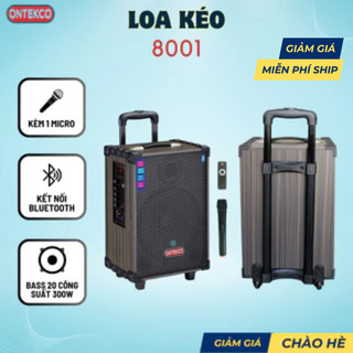 Loa Karaoke Không Dây Di Động ONTEKCO 8001/8002 Chính Hãng, Chống Hú, Hát Cực Hay, Bảo Hành 12 Tháng Giá Rẻ