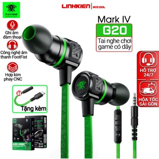 Tai nghe gaming có mic Plextone G20 hỗ trợ chân Type c và 3.5 có DAC chuyên game và live stream G15/G20/G25/G30/RX3 Pro