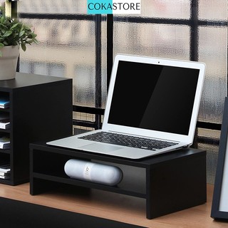 Kệ Để Màn Hình Máy Tính, Bàn Phím, Để Sách và Các Đồ Dùng Văn Phòng (Màu Đen) - KDB03
