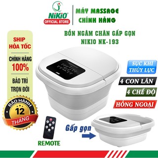 Bồn Massage Ngâm Chân 4in1 Nhật Bản Nikio NK-193