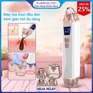 Thiết Bị Hút Mụn Đa Năng với Chức Năng Massage, Hút Mụn, Giác Hơi và Chế Độ Nhiệt Nóng - Lạnh Lescolton 2024