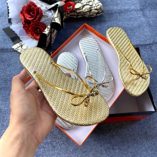 Dép kẹp nữ dây siêu mảnh dép xỏ ngón nữ có nơ đủ màu đủ size
