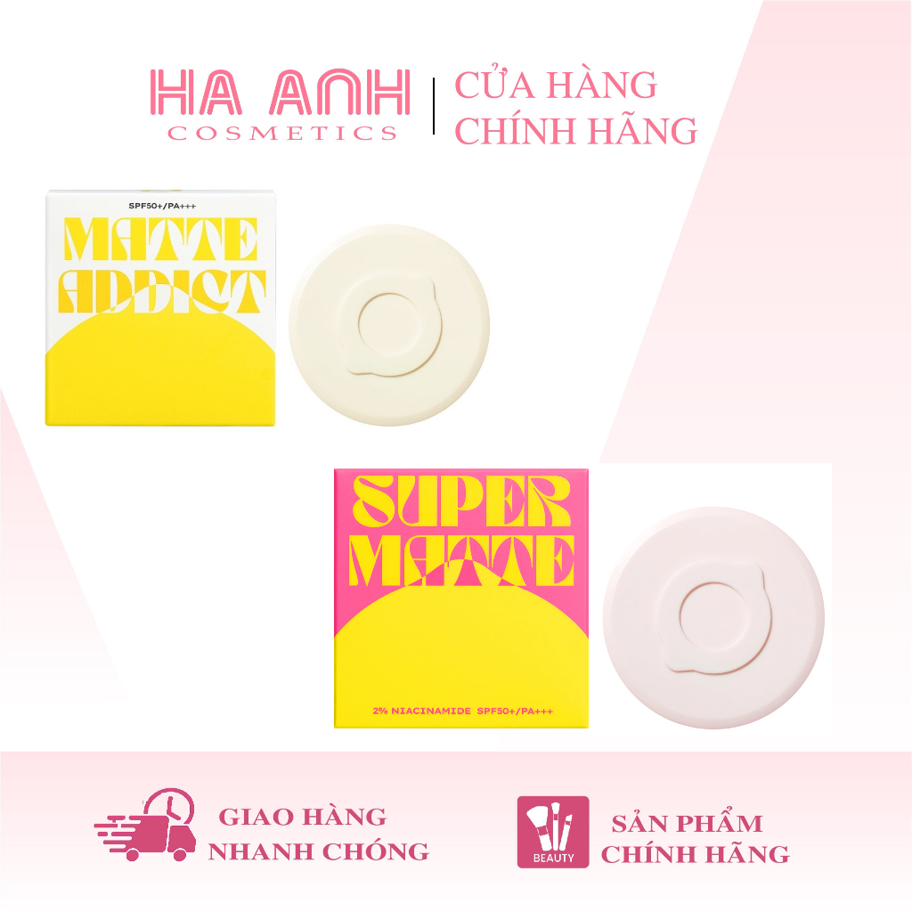 Phấn Nước Cushion Lemonade Matte Addict/Super Matte