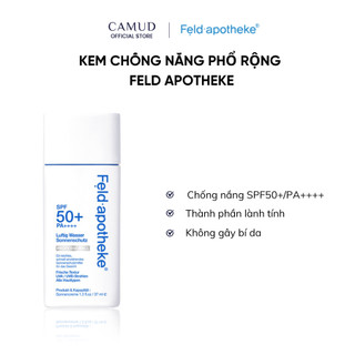 Kem chống nắng chính hãng FELD.APOTHKE nâng tone nhẹ không bóng airwater sunscreen SPF 50+++ 37ml