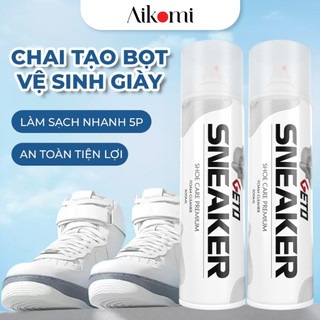 Chai xịt tạo bọt vệ sinh giày Sneaker Geto cao cấp