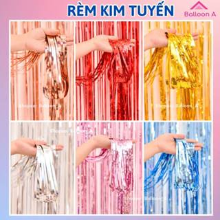 Rèm Kim Tuyến 1M*2M, Rèm Sinh Nhật, Trang Trí Tiệc Tùng, Thôi Nôi Cho Bé, Phụ Kiện Trang Trí Sinh Nhật