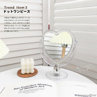  Gương trang điểm vuông để bàn đơn giản gương trang điểm làm đẹp gương hai mặt để bàn tại nhà 