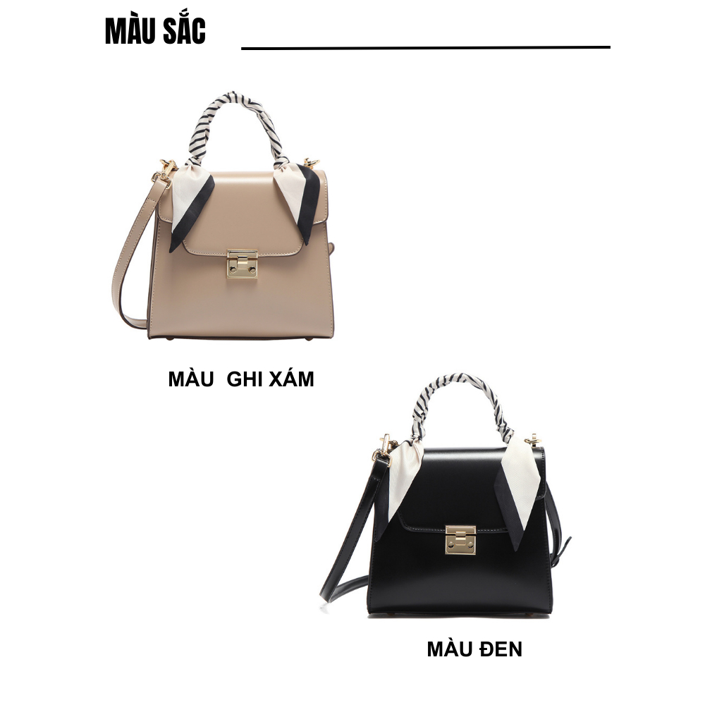 Túi xách nữ công sở thời trang chính hãng MICOCAH đi làm đi chơi da cao cấp cực đẹp giá rẻ MC79 - NAKADO