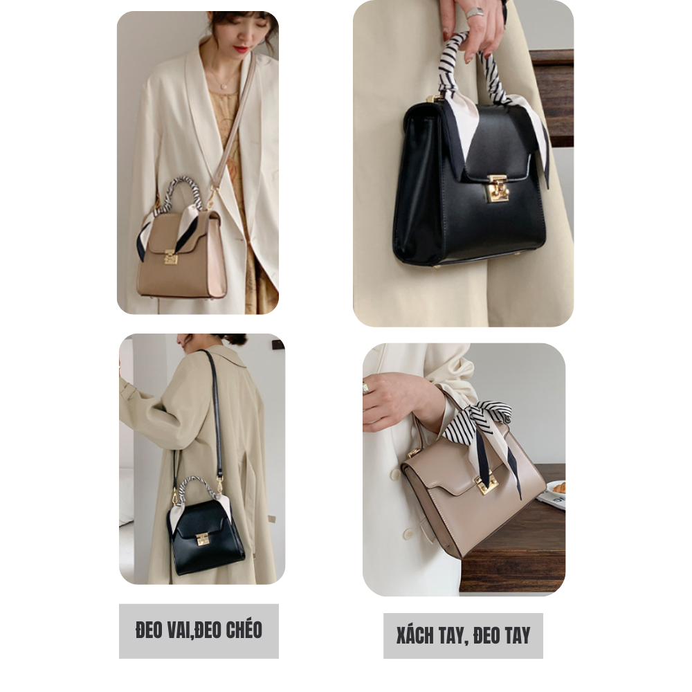 Túi xách nữ công sở thời trang chính hãng MICOCAH đi làm đi chơi da cao cấp cực đẹp giá rẻ MC79 - NAKADO