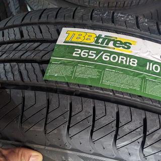 Vỏ lốp 265/60R18 TBB, vỏ lốp ô tô Chevrolet Colorado, Chevrolet Trailblazer, Ford Ranger Wildtrack