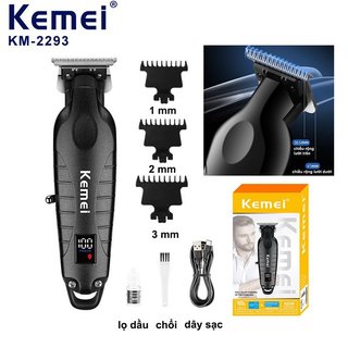 Tông đơ chấn viền kemei-2293 Chính Hãng mẫu mới năm nay