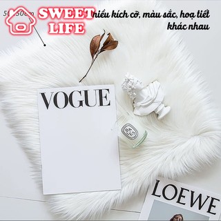 Thảm lông chụp ảnh sản phẩm - thảm lông trải bàn trang điểm siêu sang - thảm lông trắng chụp ảnh