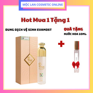 Dung Dịch Vệ Sinh Phụ Nữ EVAMOST Chai 120Ml Giúp Bảo Vệ làm Sạch Ngăn Mùi + Tặng nước hoa 10ml