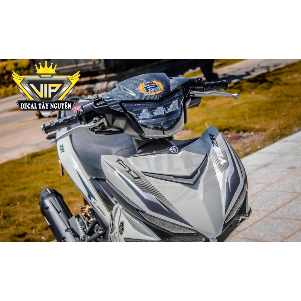 Dàn áo Exciter 150 chính hãng Yamaha xám xi măng tặng tem Y15ZR