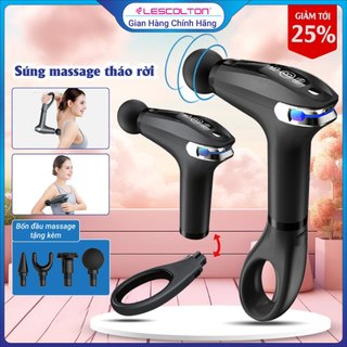 Máy massage cầm tay Lescolton T SPORT mát xa toàn thân tay đấm lưng giảm đau cơ cầm tháo rời tiện lợi 8 cấp độ