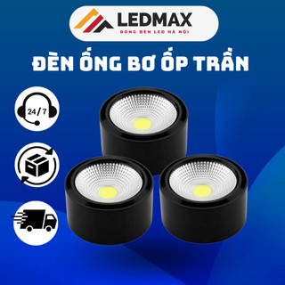 Đèn ốp Trần công suất 7W Gía Sỉ ,đèn ống bơ trang trí lùn có 3 chế độ màu