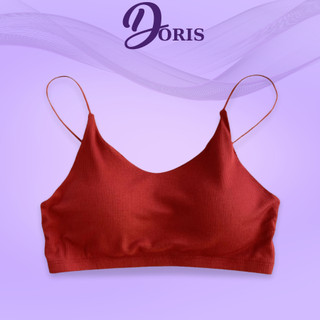 Áo Bra Nữ 2 Dây Mút Liền Hở Lưng Không Gọng Nâng Ngực DORIS 1181