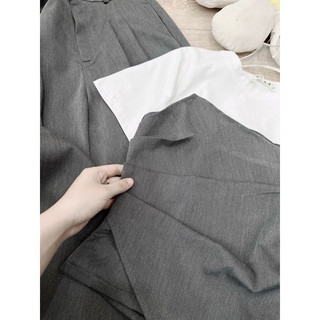 SET PHỐI LI EO VẠT CHÉO QUẦN SUÔNG