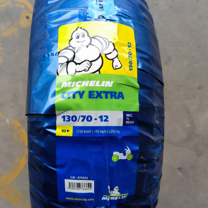 (Extra 130/70-12) Vỏ Michelin City Extra 130/70-12 Honda MSX 125, Vespa Sprint 125, Vespa GTS, Vespa