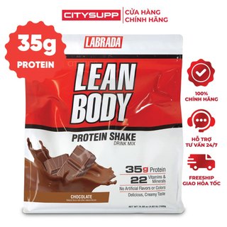 Labrada Lean Body, Sữa Thay Thế Bữa Ăn Tiện Lợi, Bổ Sung 40g Protein, Vitamin Khoáng Chất Thiết Yếu, Tăng Cơ Nạc, Đốt Mỡ