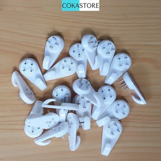 10 Chiếc Đinh 4 Chân Treo Tường COKASTORE Đóng Tranh Ảnh, Treo Đồ Đa Năng Thông Minh Không Cần Khoan Dễ Lắp Đặt
