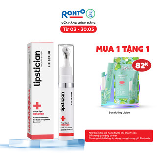 Serum dưỡng môi, phục hồi khô nứt Lipstician Lip Serum Rescuer 9g