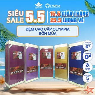 Đệm cao cấp OLYMPIA bốn mùa - Bảo hành chính hãng 9 năm
