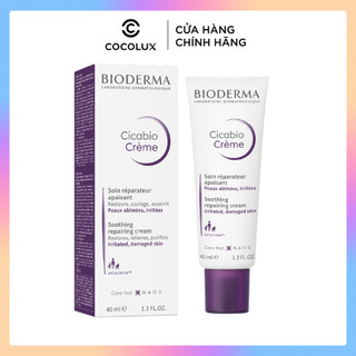 [CoCoLux] Kem Dưỡng Ẩm Phục Hồi & Làm Dịu Bioderma Cicabio Crème +VAT
