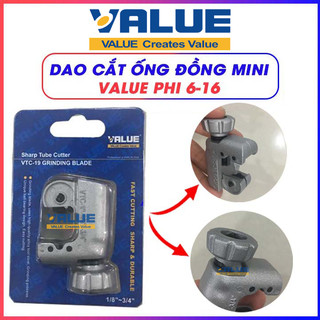 Dao cắt ống đồng mini value phi 6 đến phi 16