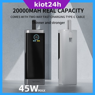 Sạc dự phòng 20000mah metabunny yt2288 dung lượng 20000mah sạc nhanh 45w hỗ trợ sạc laptop mới nhất 2024 có màn hình