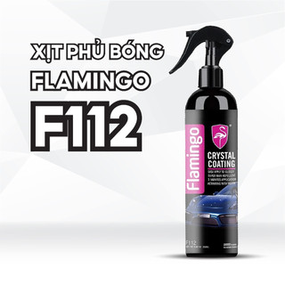 Chai Xịt Phủ Bóng Nano Coating Hiệu Ứng Lá Sen Flamingo F112 250ML
