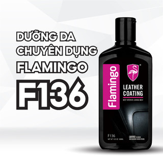 Dung Dịch Dưỡng Da Chuyên Dụng Cho Xe Hơi Flamingo F136 300ML