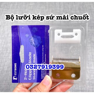 ✅freeship✅  Bộ lưỡi kép sứ thay thế cho tông đơ mài chuốt