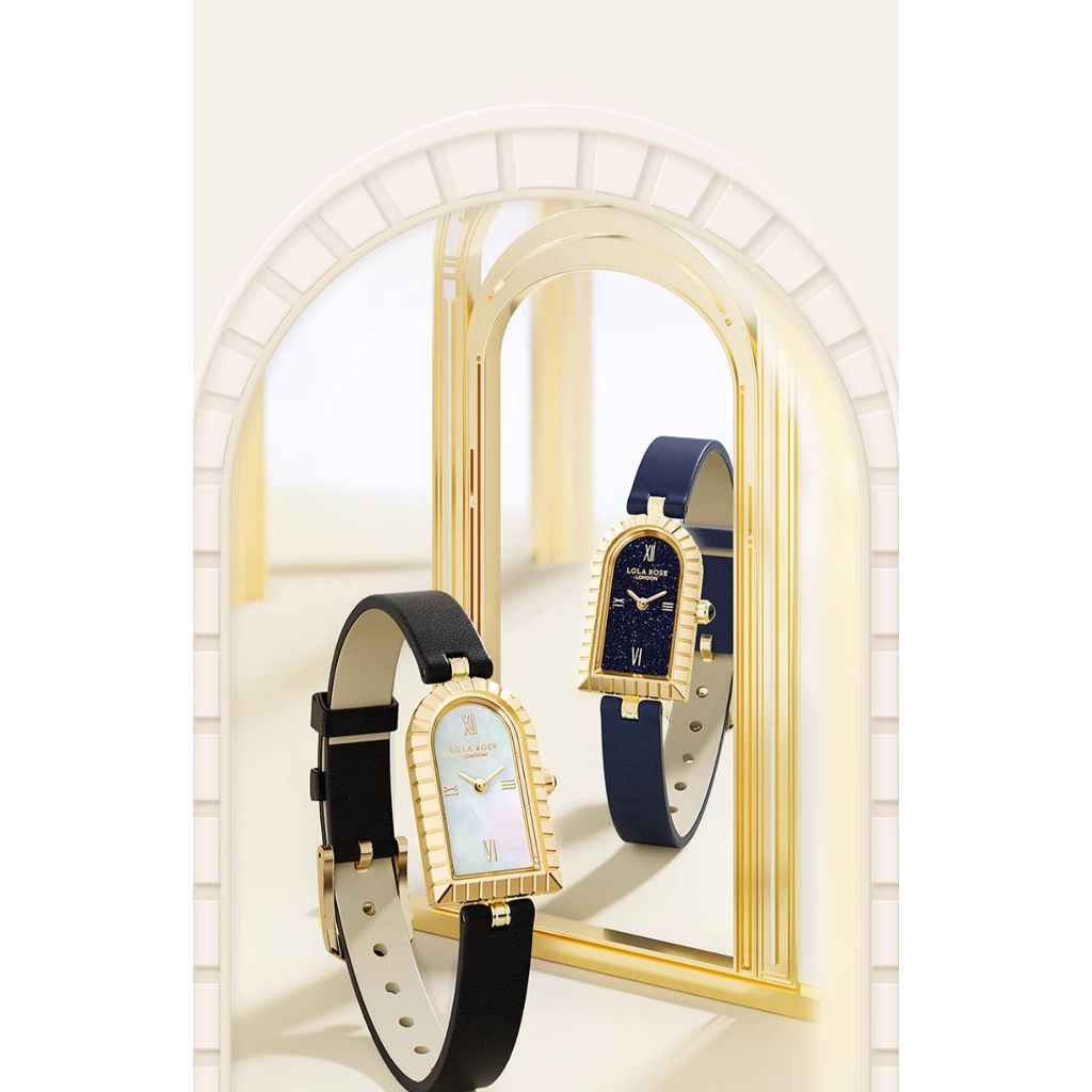 [Gift Box] Đồng hồ nữ LoLa Rose LR2501 , Mặt Chữ Nhật size 18x29mm fullbox