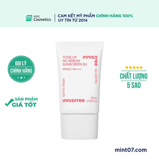 Kem Chống Nắng Innisfree Tone Up No Sebum Sunscreen EX SPF50+ PA++++ 60ml