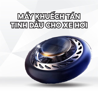 Máy Khuếch Tán Tinh Dầu Nước Hoa Khử Mùi Ô Tô Năng Lượng Mặt Trời Đế Chống Trơn Trượt