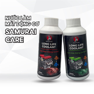 Nước Làm Mát Động Cơ Ô Tô Samurai Care Màu Đỏ Và Màu Xanh 500ML