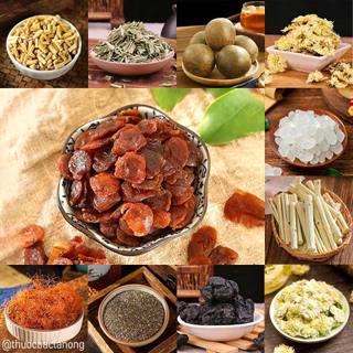 Nhãn nhục khô 500g và 20 nguyên liệu nấu nước sâm, nhãn nhục nấu sâm tự chọn - Lãn Ông