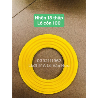 Nhện 18 thấp vàng đẹp, lỗ côn 100