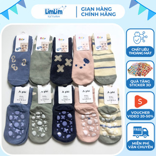 Set tất chống trượt họa tiết đáng yêu cho bé - mẫu ngẫu nhiên