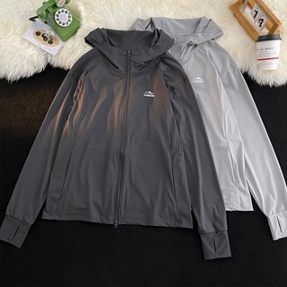 Áo chống nắng nam 2 lớp, Áo khoác ngoài đi nắng chống tia UV chất liệu thun lạnh cao cấp thoáng mát, dày dặn