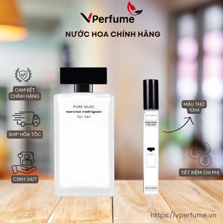 Nước hoa nữ n.arci.so for her pure musc edp - mẫu thử 10ml