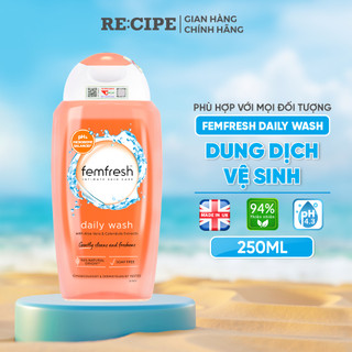 Dung dịch vệ sinh phụ nữ femfresh daily intimate wash anh quốc 250ml, ddvs phụ nữ hàng ngày