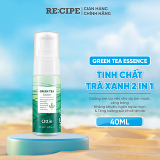 Tinh Chất Dưỡng Essence Trà Xanh Ottiem Kem Dưỡng Ẩm Green Tea Dịu Nhẹ 40ml
