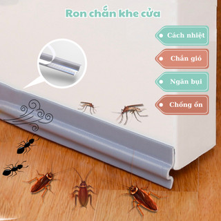 Ron Dán Chân Cửa Dán Khe Cửa Đa Năng Ngăn Gió Cách Nhiệt Cách Âm Chống Côn Trùng Bụi Bẩn