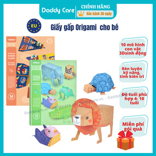 Giấy gấp Origami Thủ Công Các Con Vật , Đồ Chơi Giáo Dục Cho Bé
