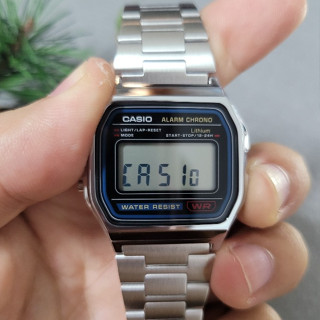 [Hỏa Tốc] Đồng Hồ Nam Chính Hãng Casio Dây Kim Loại Thép Không Gỉ CASIO A158W,A168W Bán tại Nhật Bản