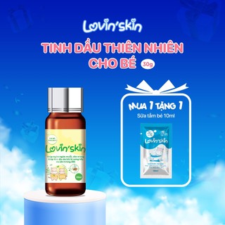 Tinh Dầu Thiên Nhiên Đuổi Muỗi, Côn Trùng Cho Bé LOVIN'SKIN 25ml (LKC01)